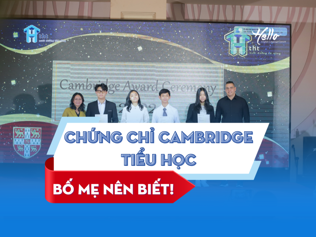 Chứng Chỉ Cambridge Tiểu Học
